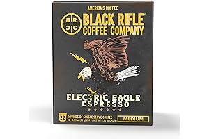Black Rifle ESPRESSO Electric Eagle - Medium Roast Coffee Capsules