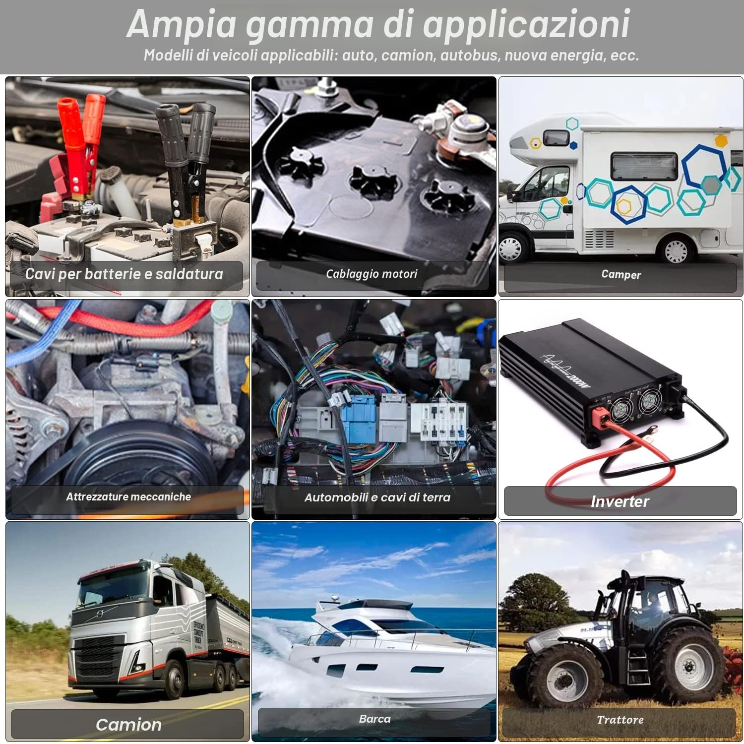 2 pezzi Connettore del Terminale della Batteria Morsetto a Sgancio Rapido Morsetti Terminali della Cavo Batteria Filo Connettori Morsetto del Cavo per Auto Camion Barca