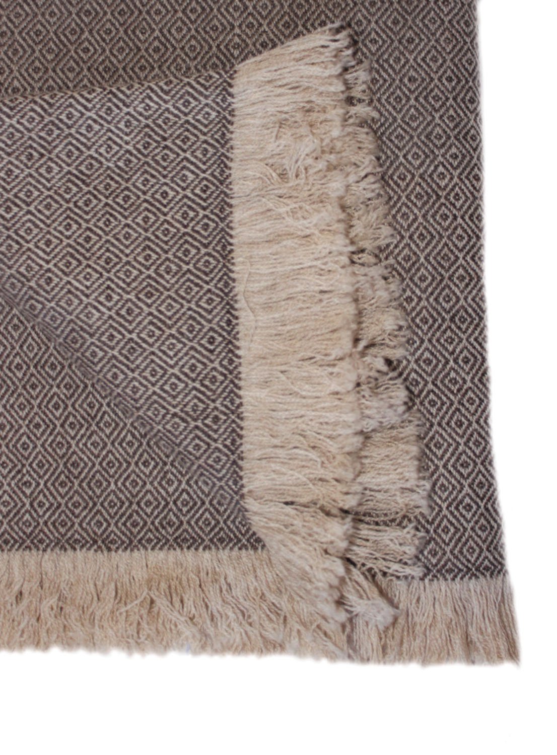 Lorenzo Cana Luxe kasjmier deken, 100% kasjmier, grijs, pluizige zachte