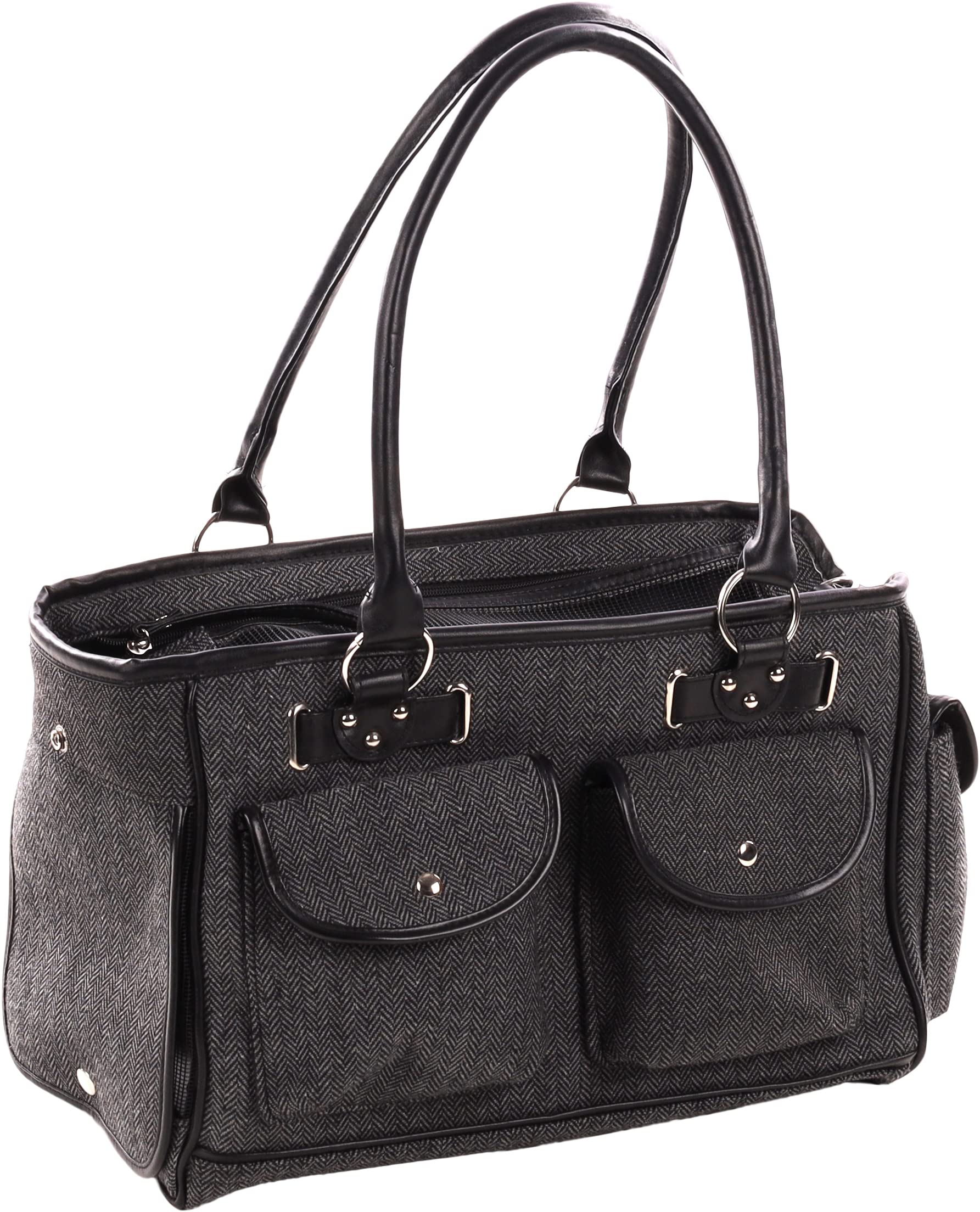 Flamingo F Transporttasche CILOU 3 - 45 X 25 X 27 Cm Nylon Tragetasche | Grau