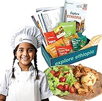 Vista 12 de eat2explore Kits de cocina para niños de 15 piezas - Juegos de cocina interactivos y educativos para niños reales para edades de 5 años en adelante