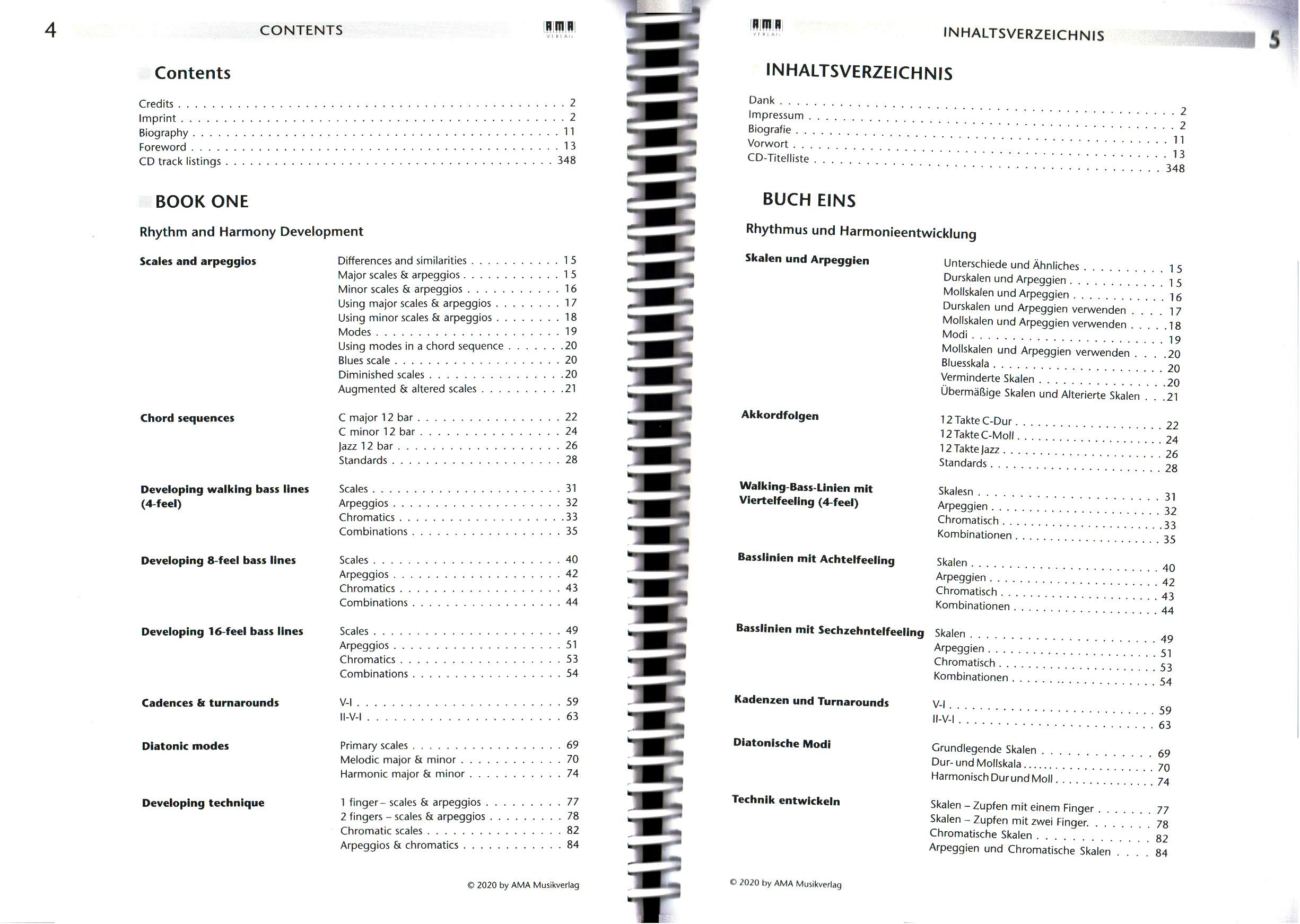 Bass Bible 2 (English/Deutsch) - Autor Paul Westwood - Buch mit 3 CDs und Denlop Plek - Ama Verlag 610560 4018262105605