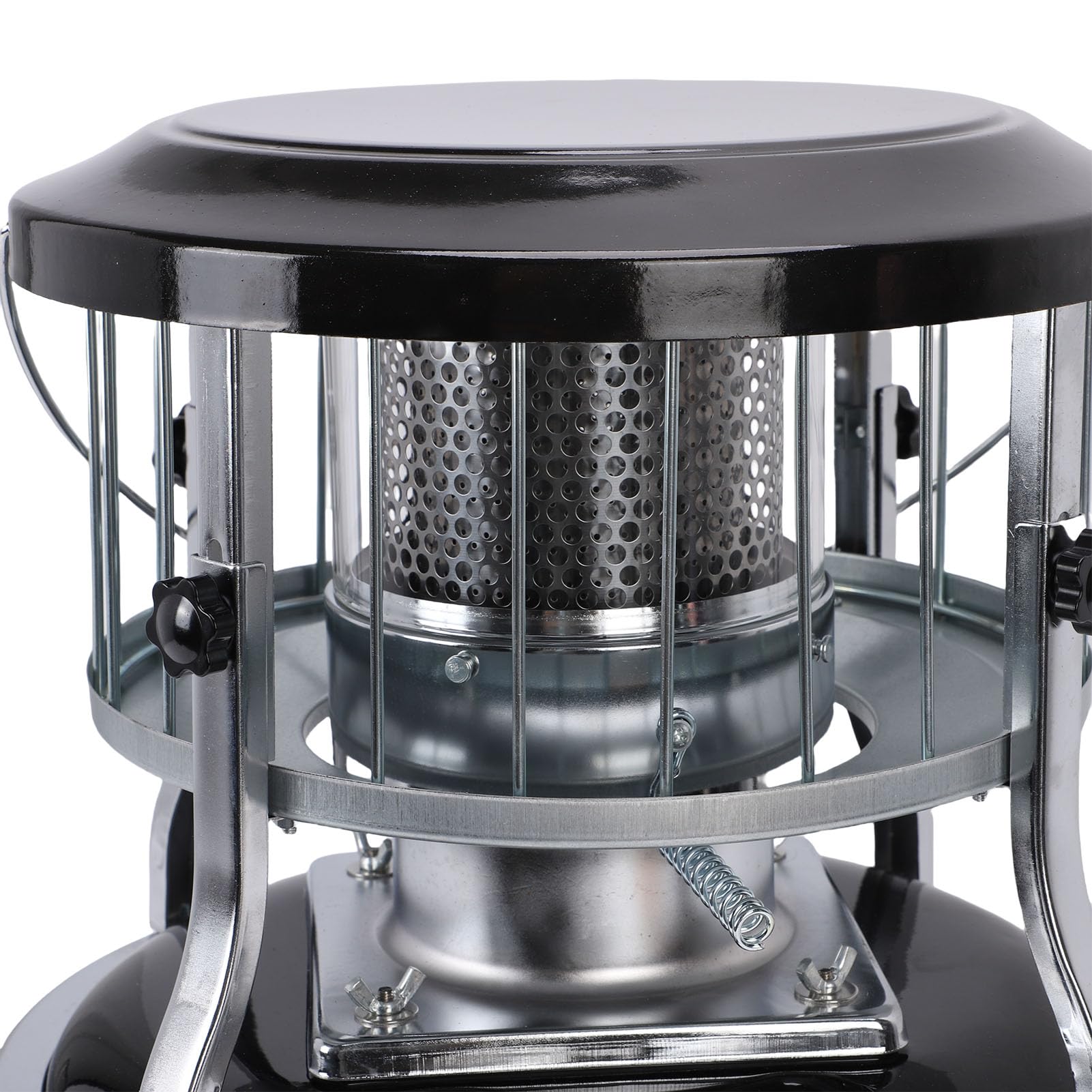 Haofy Przenośny Grzejnik na naftę 2600 W 9000 BTU 4,6 L Regulowana wysokość do Namiotu Kempingowego Wędkarstwo Pod Lodem Awaryjne W Domu Garaż W Piwnicy Nie Wymaga Prądu Nadaje się do