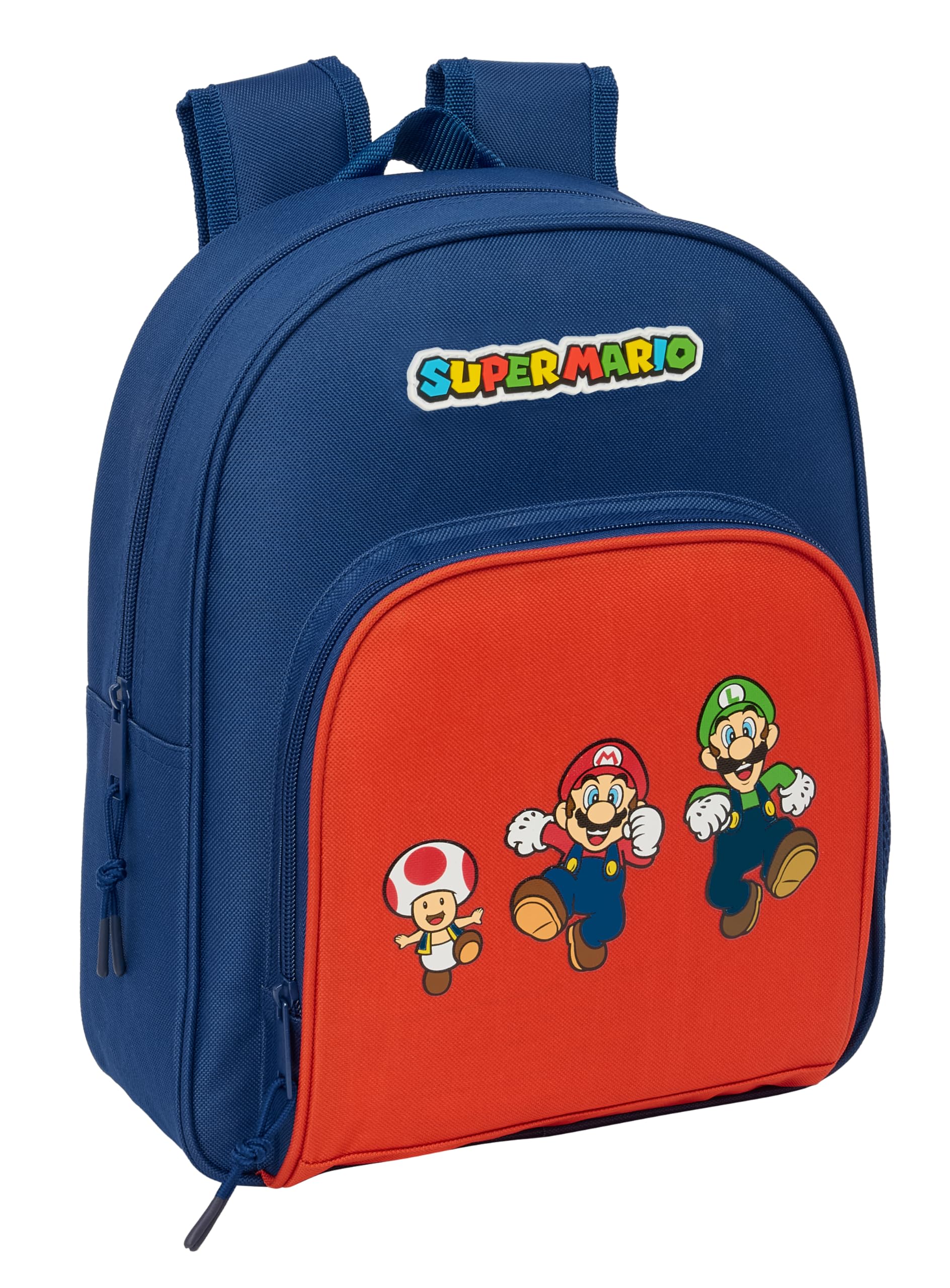 SUPER MARIO MAMMA MIA – Children's Backpack, Ideal for Children of Different Ages, Comfortable and Versatile, Quality and Resistance, 28 x 10 x 34 cm
