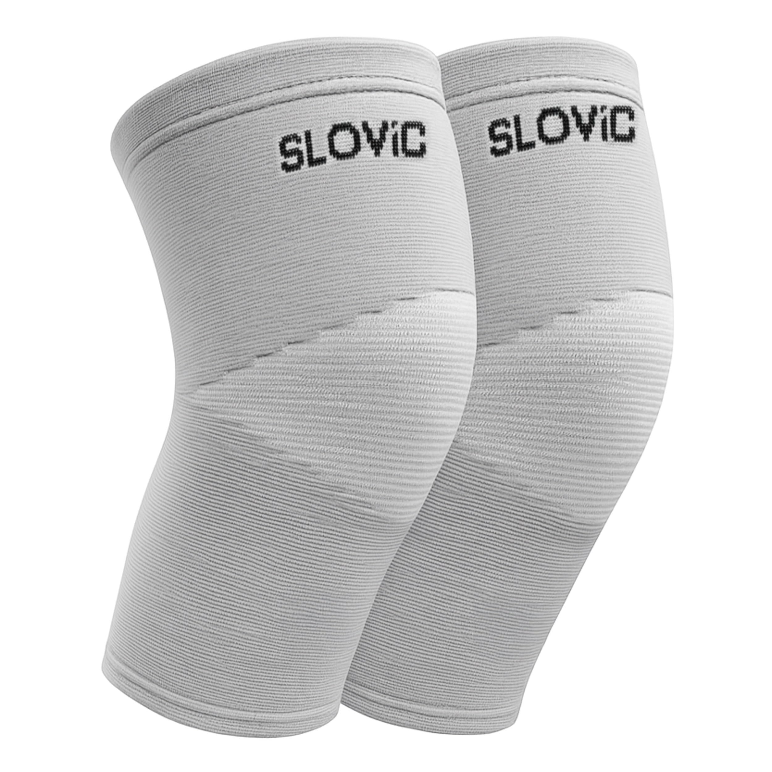 SLOVIC Knee Support for Pain Relief | Bamboo Yarn Knee Cap for Gym, Sports & Cycling | Anti-Slip & Breathable Compression Sleeve for Men & Women | Medium-image-35