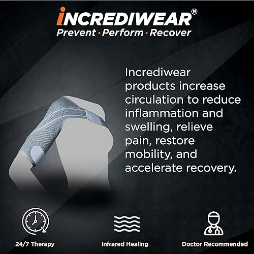 Miniatura 2 de Incrediwear Soporte de hombro para hombres y mujeres  Soporte de hombro para la recuperación de hombros y alivio del dolor de hombro, reduce la
