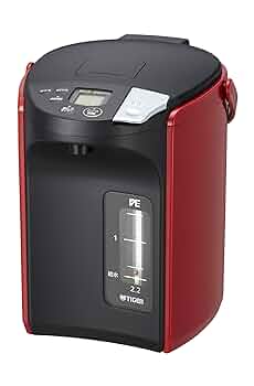 未使用品　TIGER2.2L タイガー蒸気レス電気まほうびん PIA-A220 Amazon | タイガー 魔法瓶 電気 ポット 2.2L ブラウン 蒸気レス