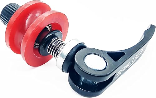 Miniatura 3 de SABLUE Soporte para cadena de bicicleta para bicicleta, herramienta de cubo para dormir ficticio (01 negro)