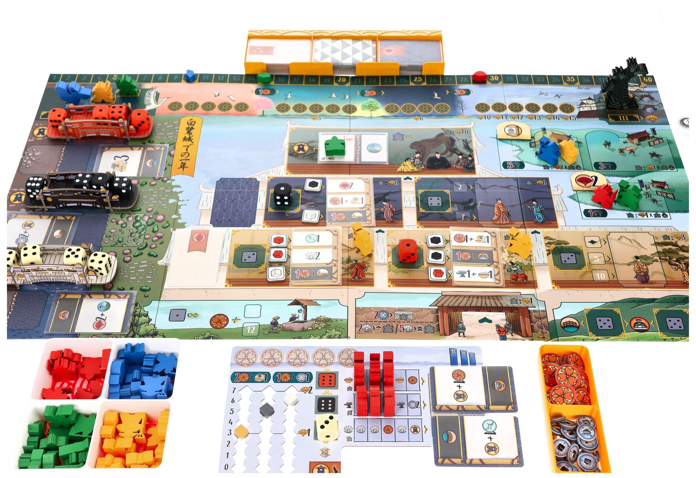 Kosmos 684969 Il Castello Bianco – Espansione La Cerimonia Del Tè, Gioco Da Tavolo Per 1-4 Giocatori, Dai 12 Anni, Strategia E Variante Solista
