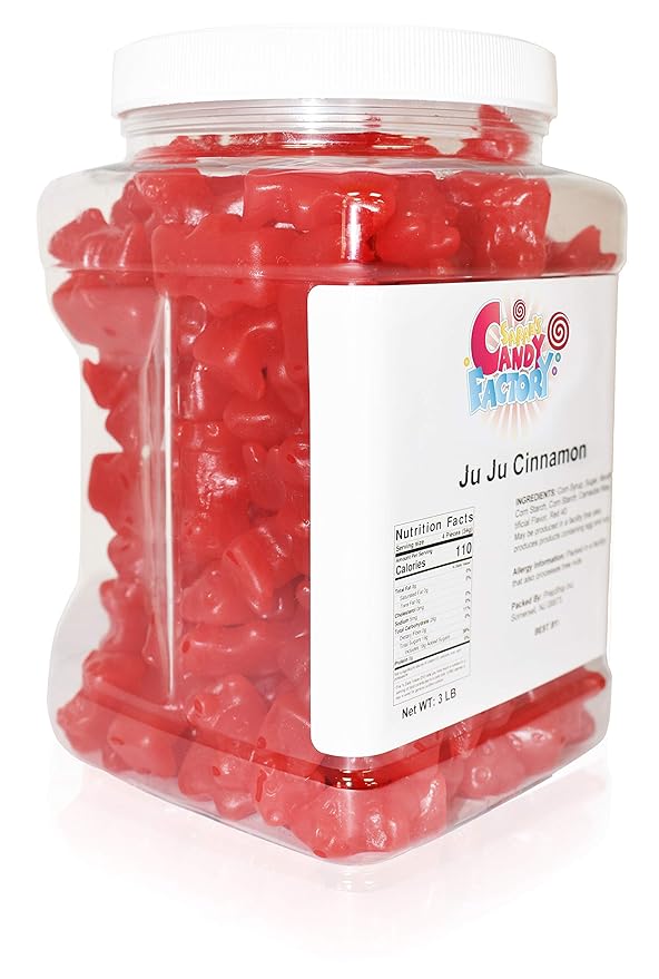 Sarah's Candy Factory Ositos de Regaliz en Frasco (Canela), 3 Lb miniatura 2