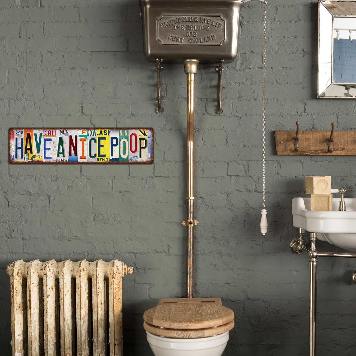 Vintage Stay Grateful Wall Decor Street Signs Metal Tin Signs 16 x 4 Inches - Image 5