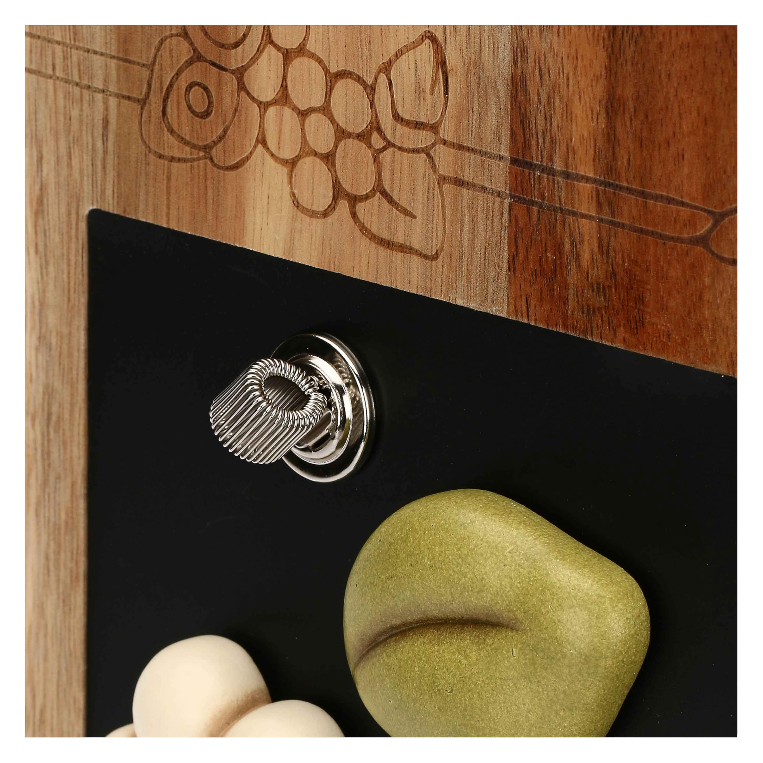 THUN - Lavagna con magneti Country Bloom - Ceramica,15,2x15x30 cm