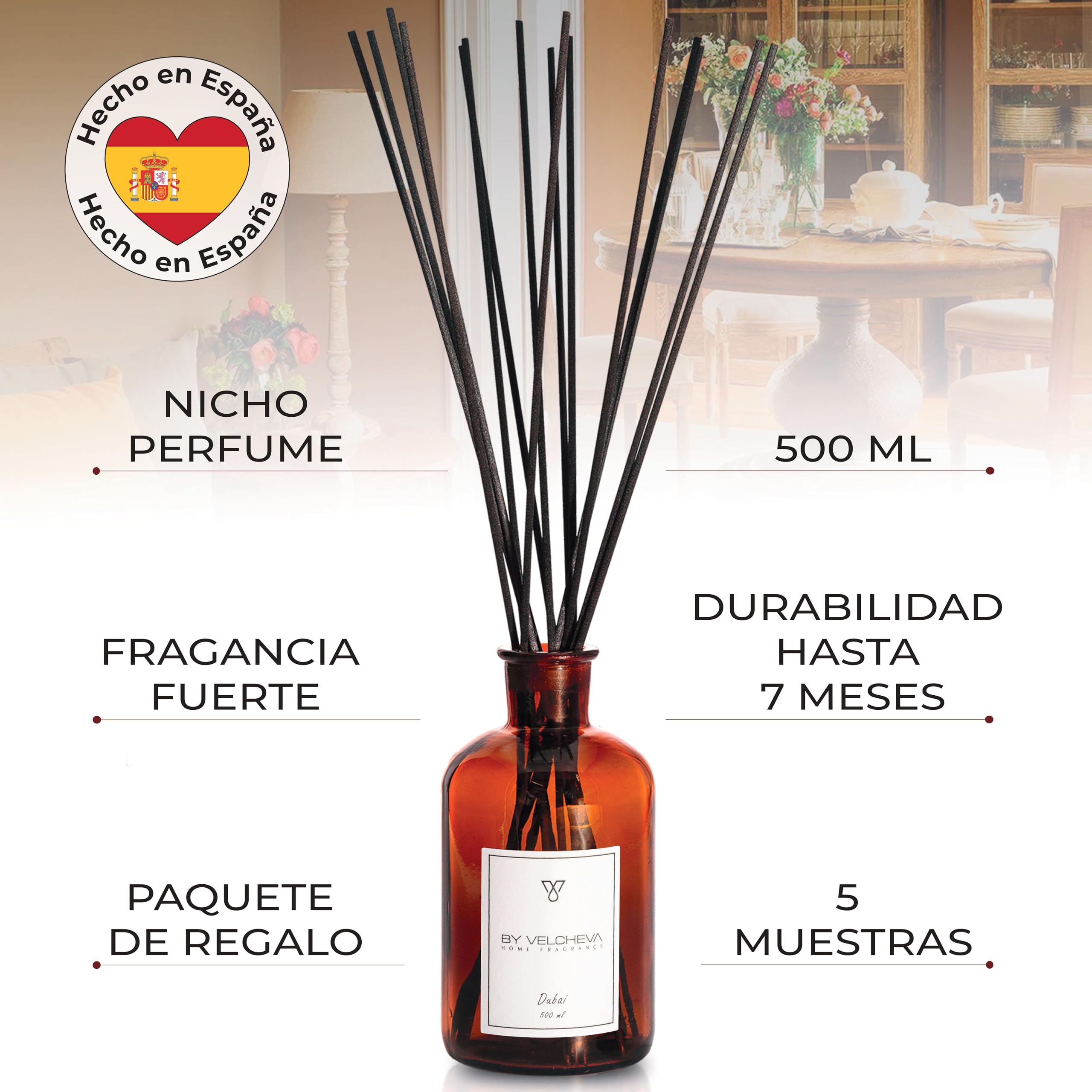 ı Ambientador mikado DUBAI ı Niche perfume (500ml)