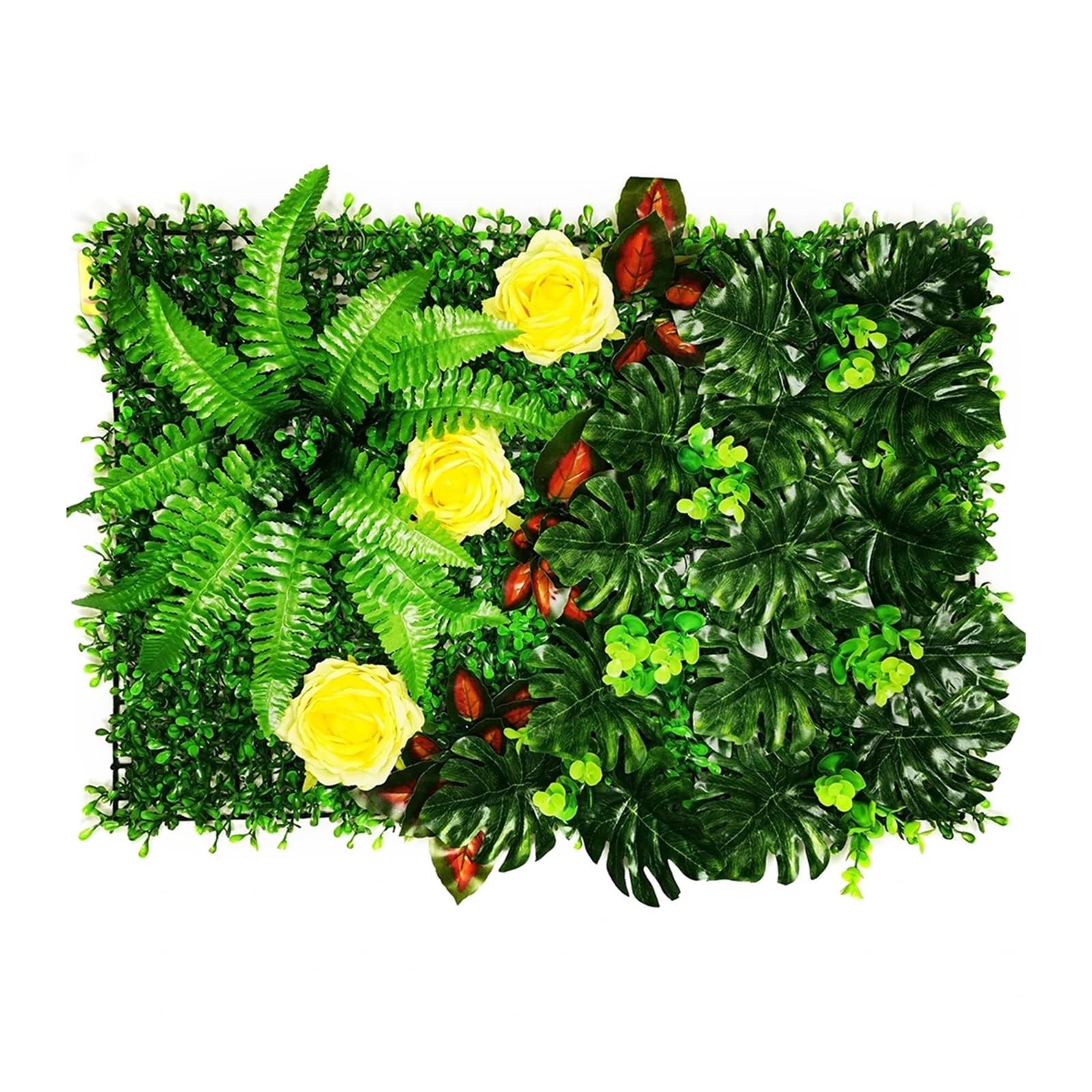 DFGRGRV Artificial Turf Artificial Plant Grass Wall Lawn Fake Flower Wedding Decoration For Household Supplies(Style2)