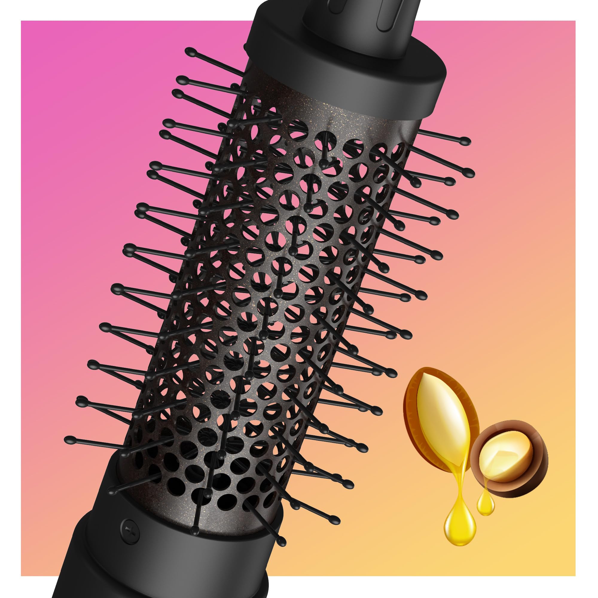 SBB Heißluftstyler 5 in 1 1200 W - Föhnbürste, Trocknen, Locken