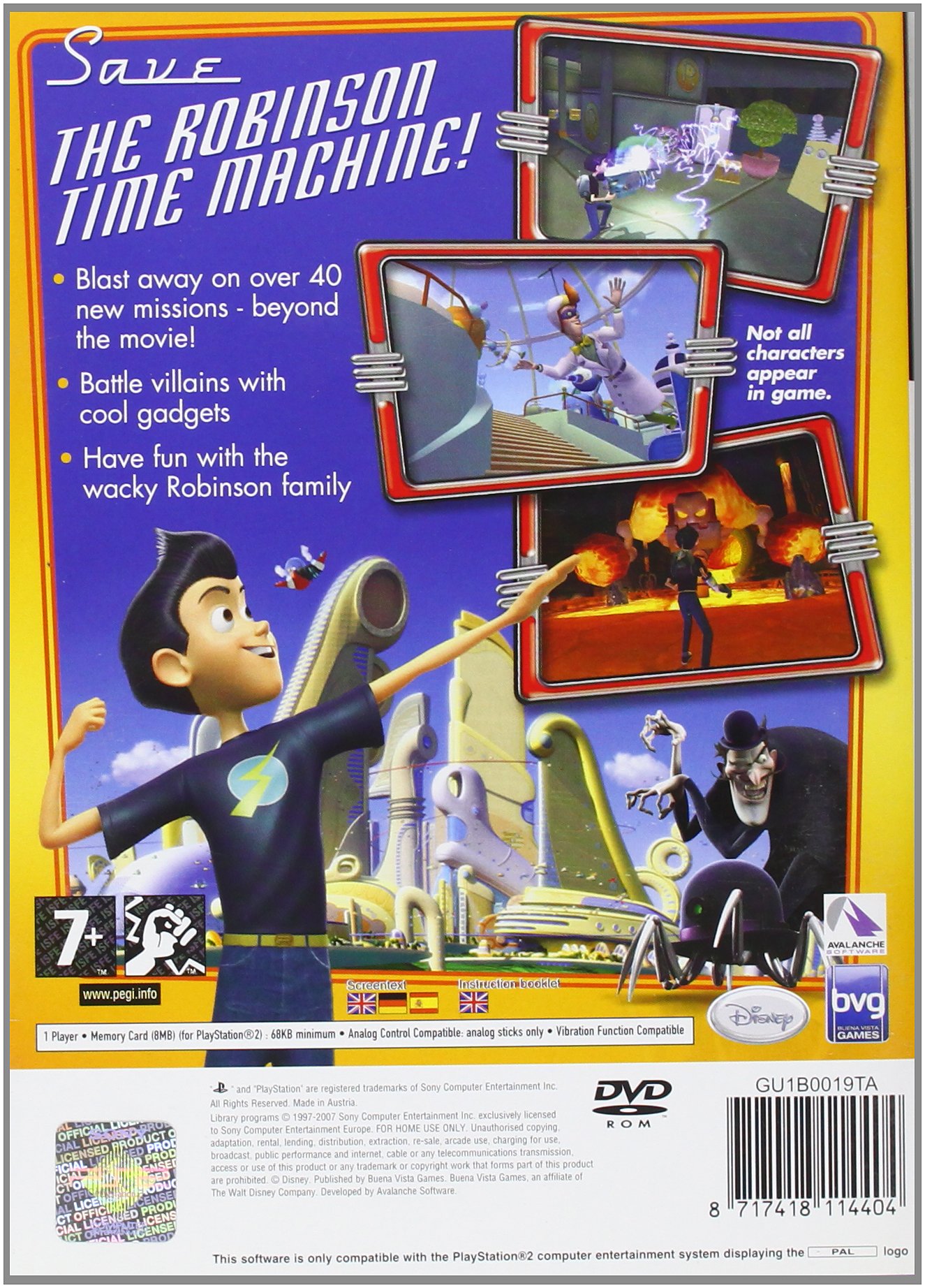 Amazon.com: Meet the Robinsons - PS2 : Video Games