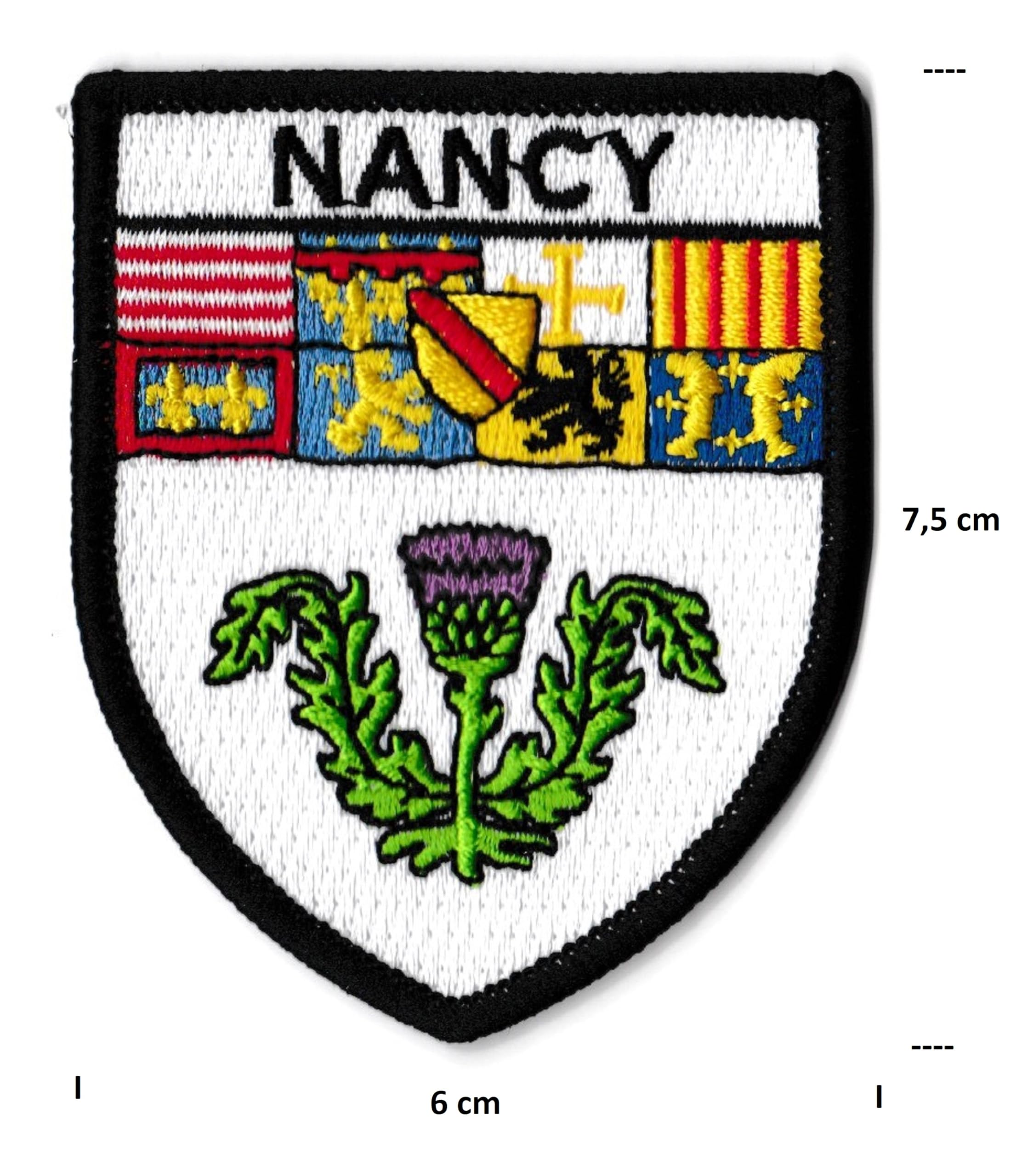 Vieux Patch / écusson Original Ville De GRASSE 06 – Années 1970/1980, Fabriqué En France