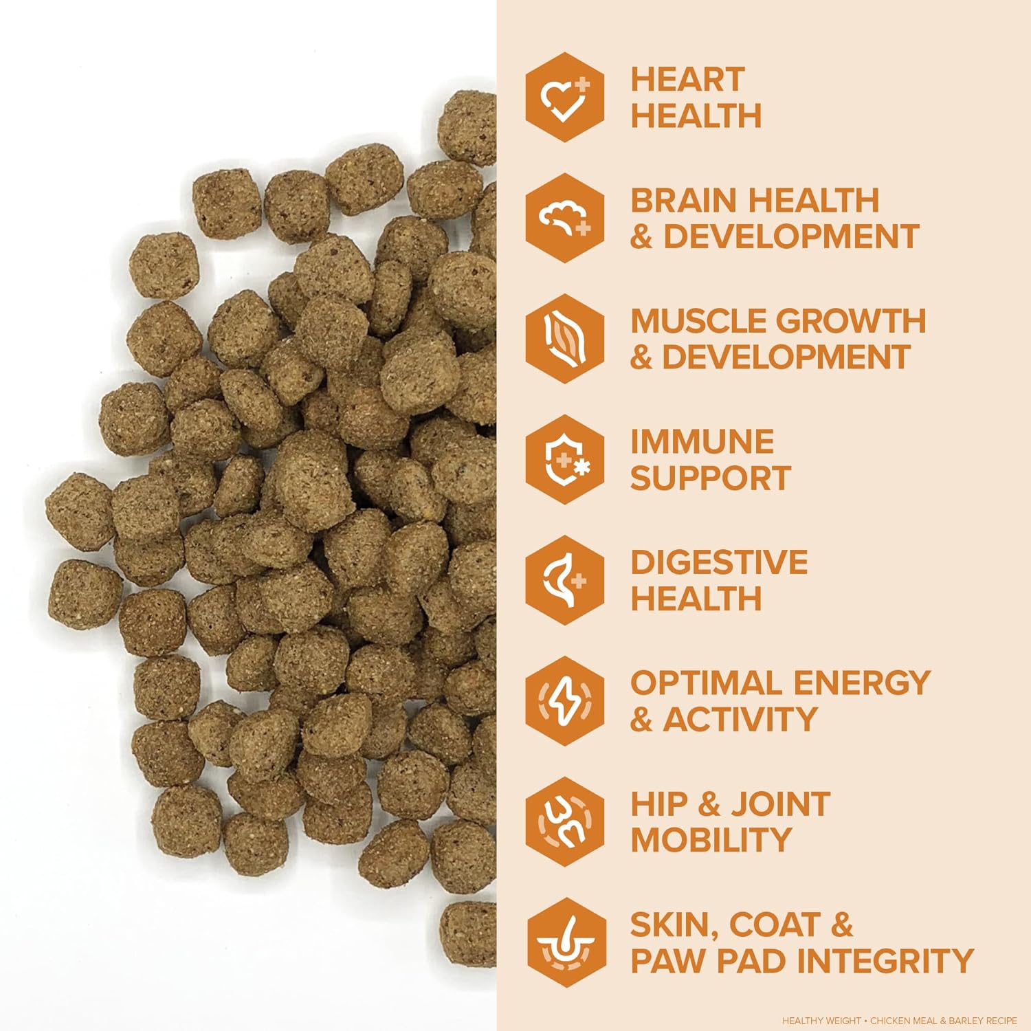 ENTRUST Weight Control Dog Food | Real Chicken & Barley | Enriched with Super Foods, Antioxidants and Probiotics | No Wheat or Soy | 18 Pound Bag