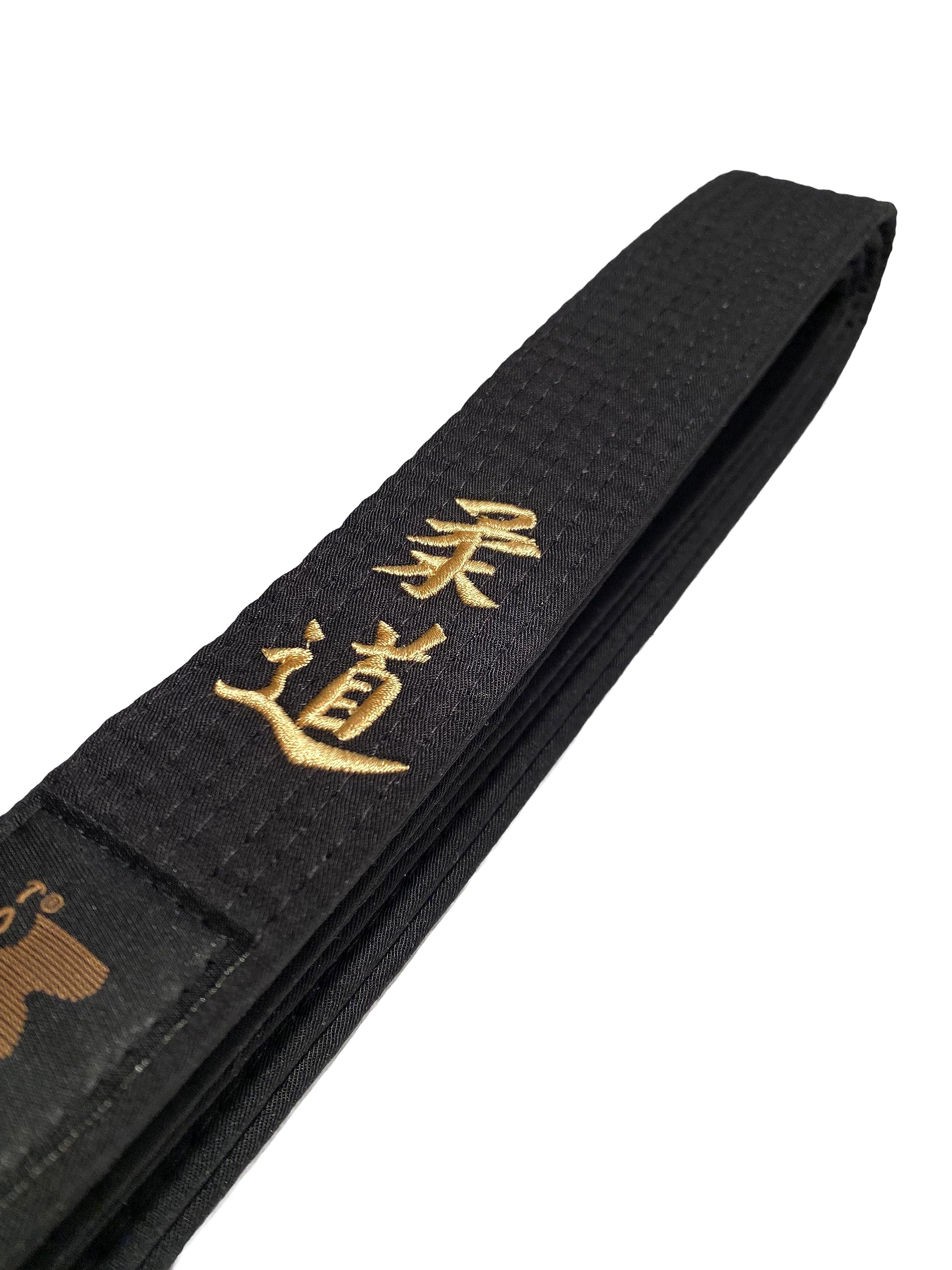 Schwarzgurt Bestickt - Karate Do, Judo, Taekwondo, Aikido, Shotokan - Bestickung schwarzer Gürtel