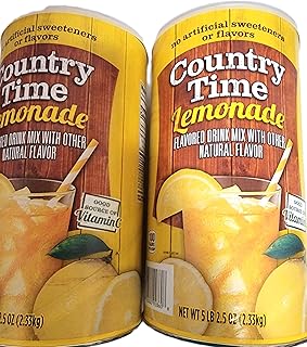 Country Times Powdered Lemonade Drink Mix - Net Wt 10 LB 5 oz (Pack of 2)