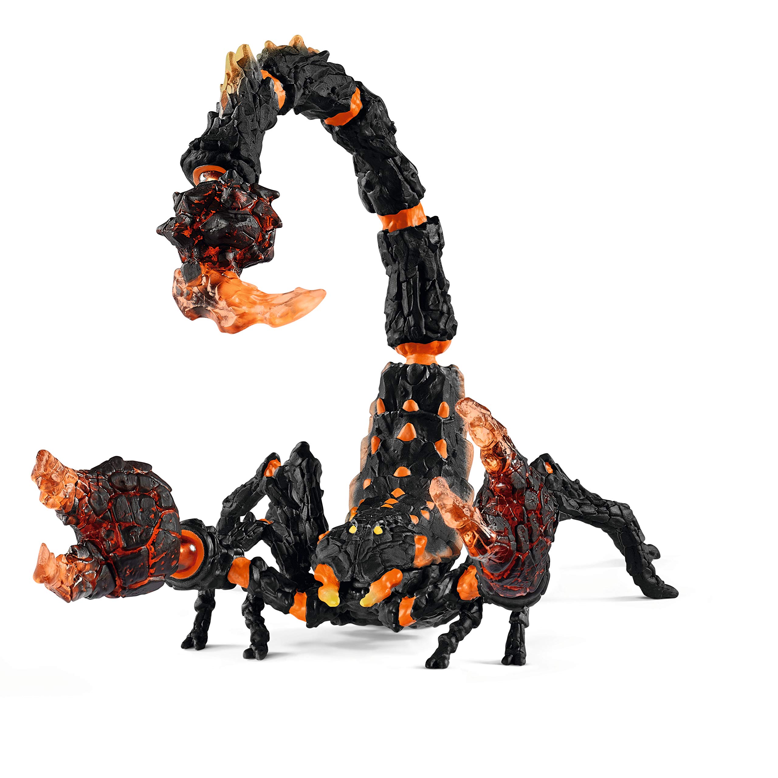 SCHLEICH 70142 ELDRADOR Creatures Lavaskorpion, Monster & ELDRADOR Creatures 42511 Feuer Adler - Mythische Fantasy-Phönix-Kreatur