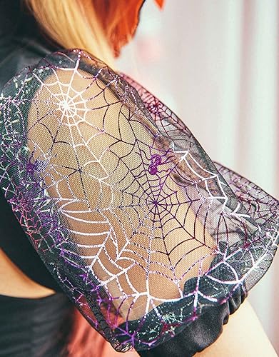 Miniatura 8 de miccostumes Conjunto de vestido de anime de Halloween para mujer, disfraz de cosplay con sombrero y collar