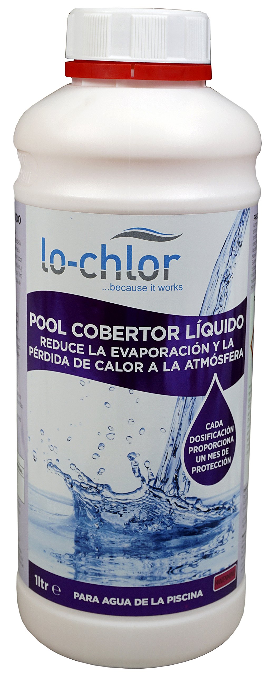 Pool Couvre-lit Liquido 1 litre (réduit la électriques et la perdue de chaleur dans sa piscine)