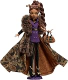 ​Monster High Doll, Clawdeen Wolf House of Wolf Collectible with Faux Fur Jacquard Coat, Purple Blazer Dress, Pantaboots and Golden Accessories, JDR66 - 2