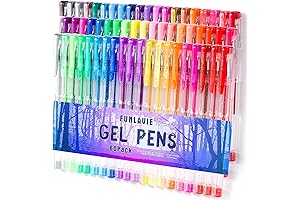 Gel Pens 60 Colors Bulk Set