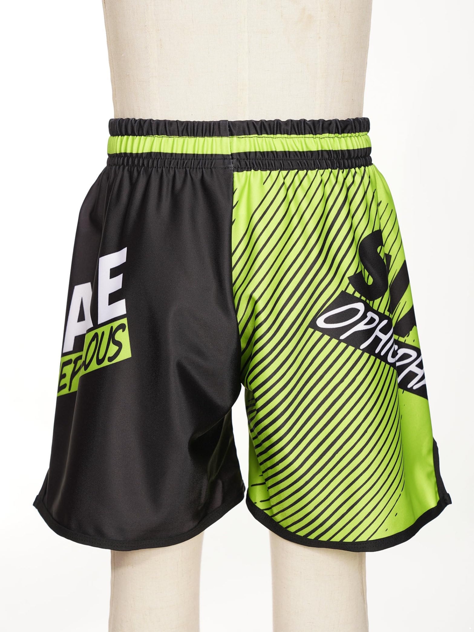 Pantalones cortos de boxeo para niños y niñas, para Muay Thai, artes marciales, kickboxing