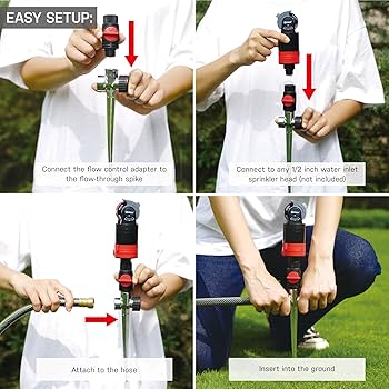 Amazon.com : Eden 96998 1/2 Inch Zinc Flow-Through Lawn