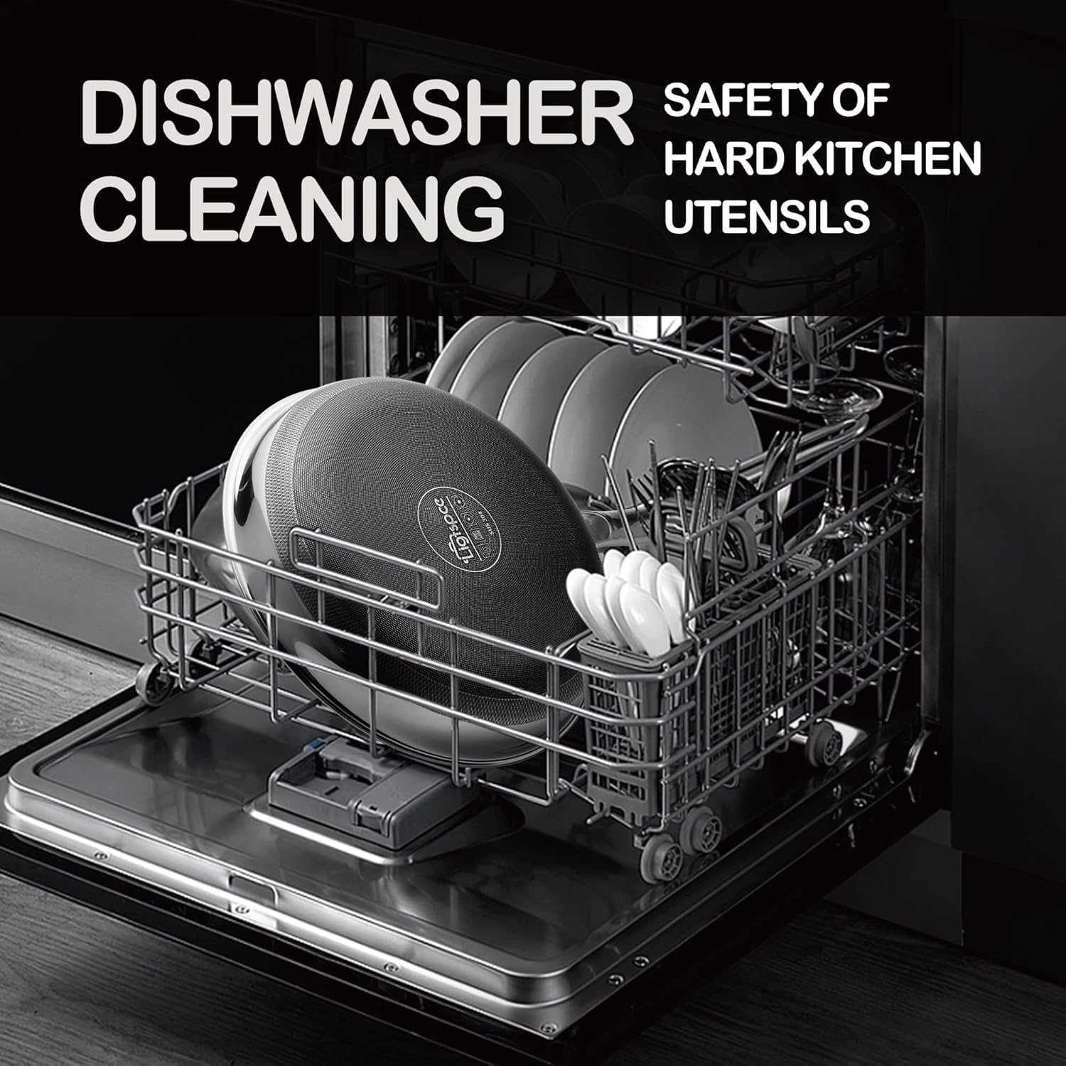 Dishwasher Cleans LIGTSPCE Nonstick Skillet