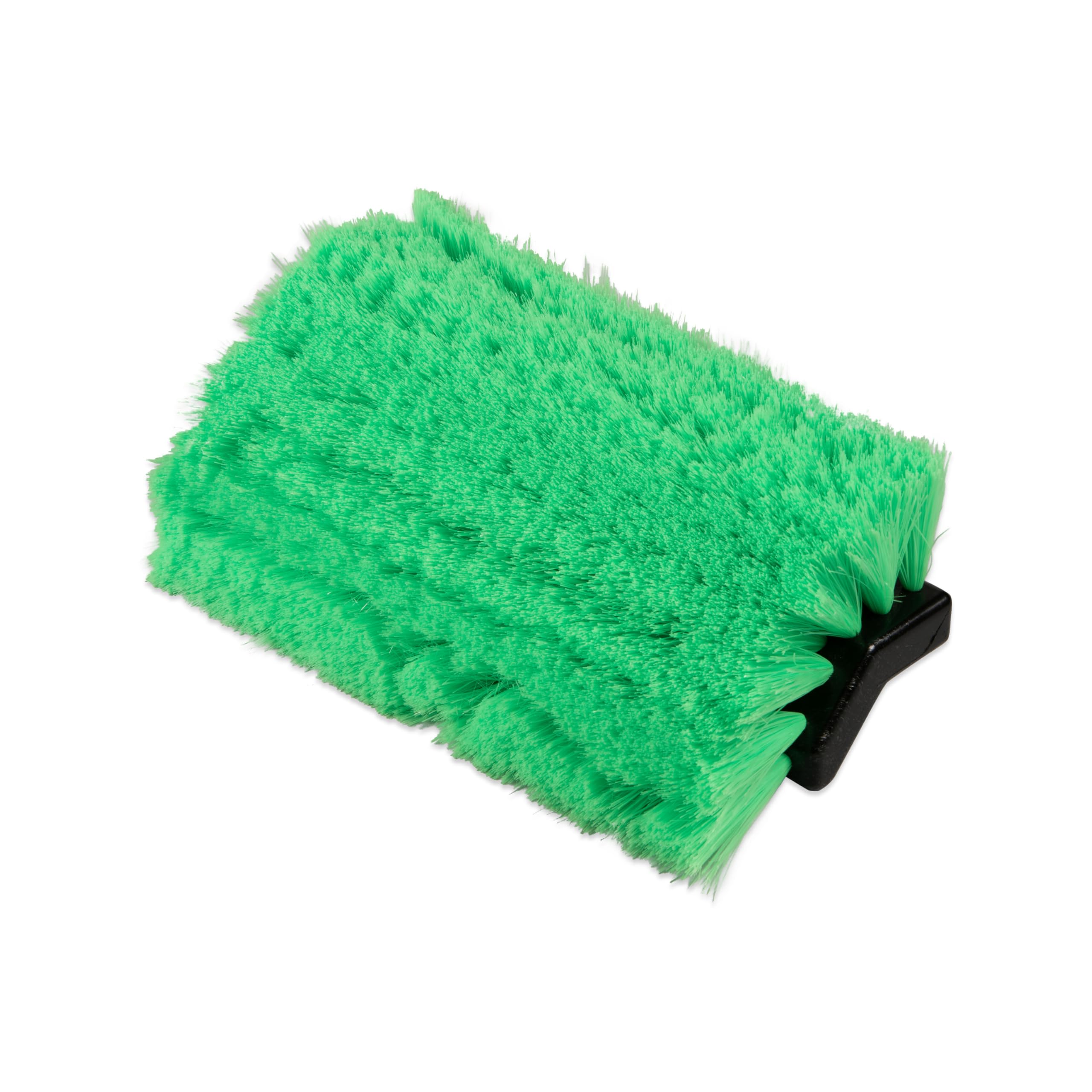 Carlisle 36129775 Plastique Bloc Flo-thru double Surface Brosse de lavage Nylex Poils, 2–3/20,3 cm à poils tailler, 25,4 cm de long x 10,2 cm de large, Vert