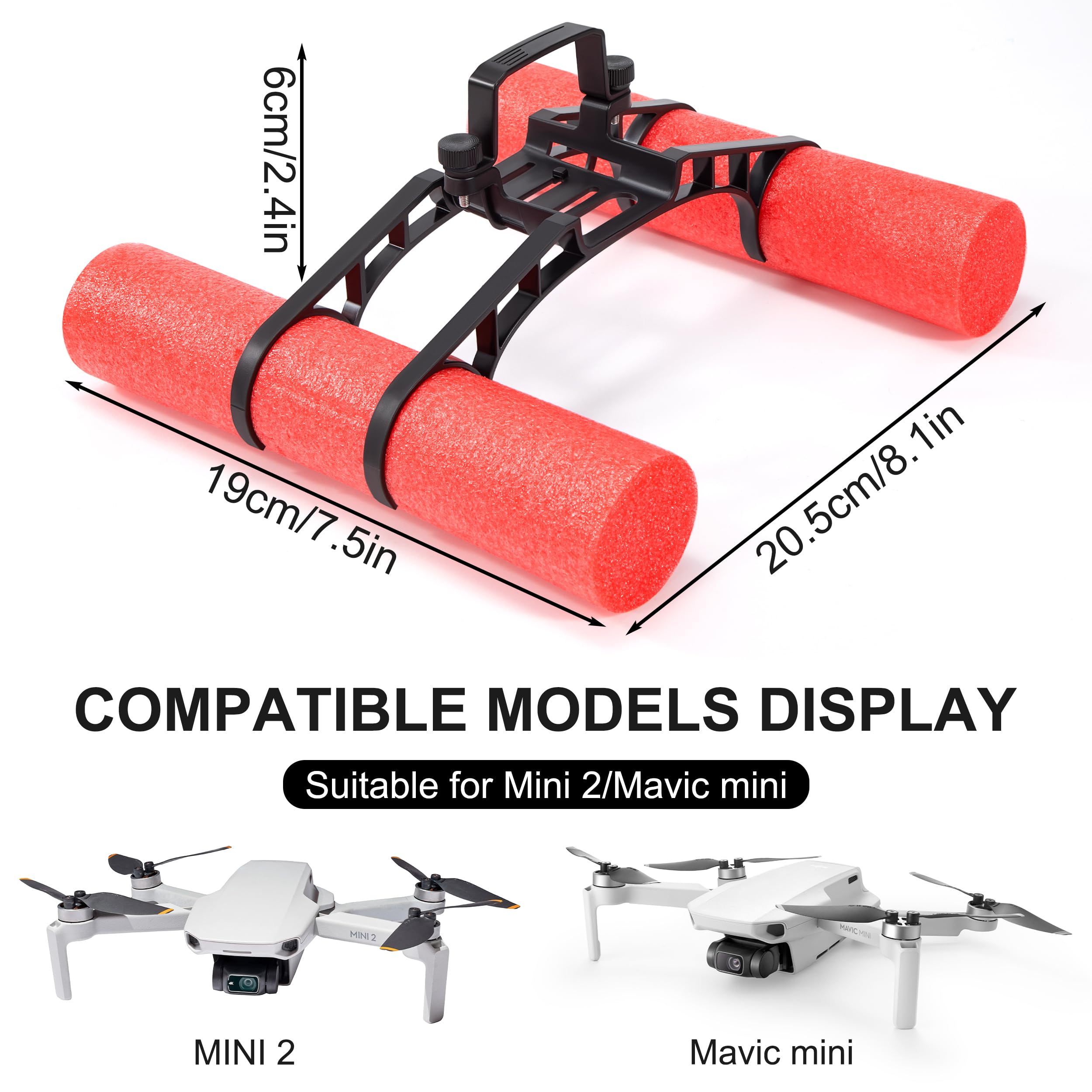 PGYTECH Estensioni Carrelli Atterraggio DJI Mavic Mini