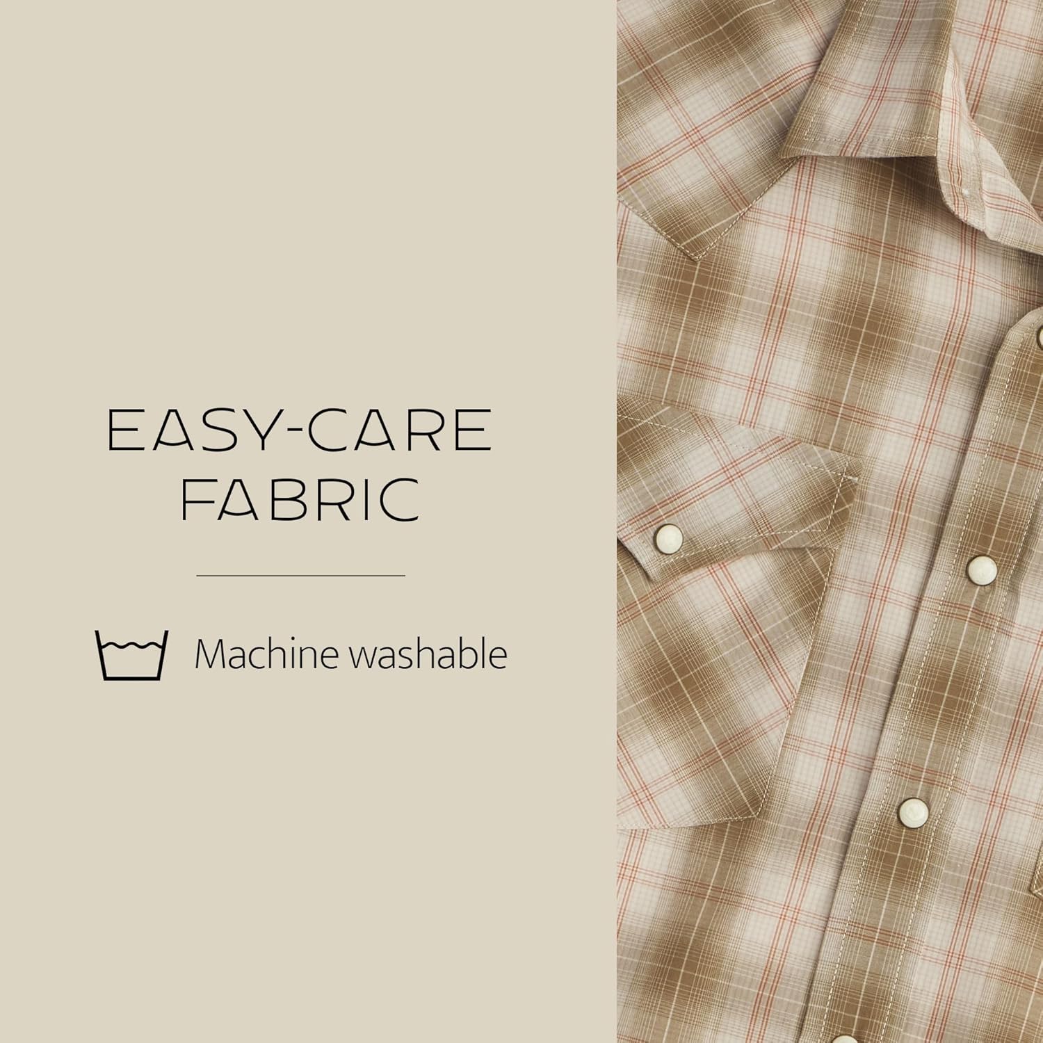 Pendleton Men's Short Sleeve Frontier Shirt, Cotton Polyester Short Sleeve, Machine Washable - Image 7