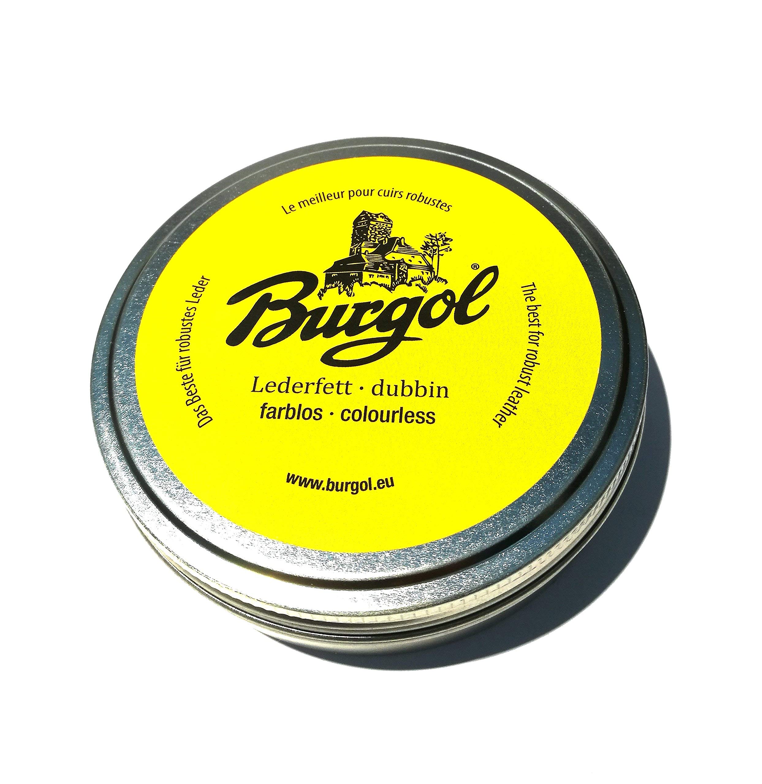 Burgol Smar do skóry Dubbin bezbarwny 100 ml puszka blaszana