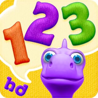 Numbers with Dally Dino HD - Preschool Kids Learn Counting with Flashcards, I Spy, Sort It, Match, Sequence, Memory and Counting Games! Fun with Dally Dinosaur