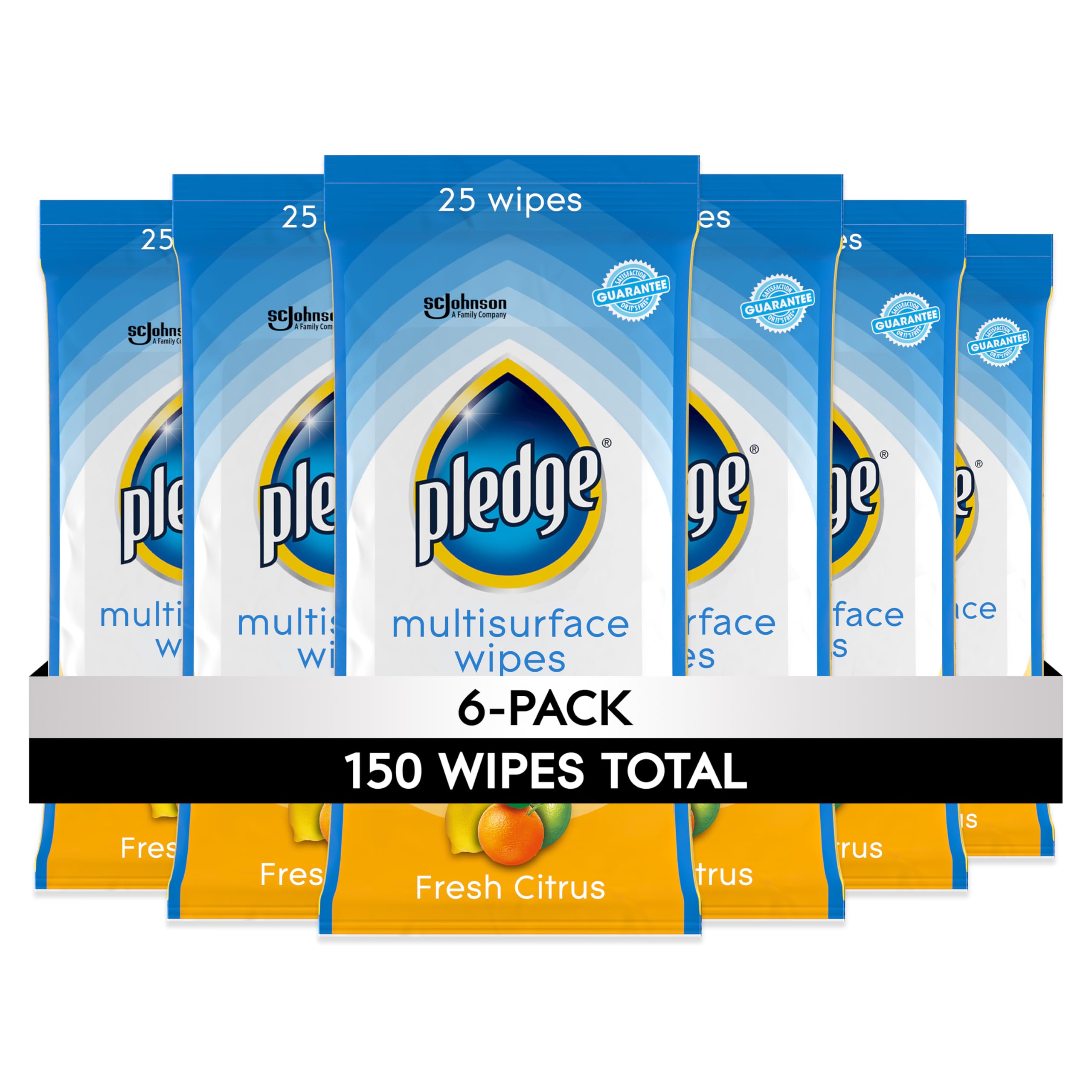 Amazon.com: Pledge Multi-Surface Furniture Polish Wipes, Works on