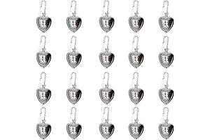 Exquisite Heart-Shaped Tea Infuser: A Perfect Blend of Tea Alchemy and Timeless Aesthetics.