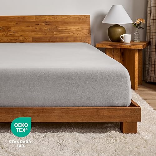 Miniatura 5 de Bare Home Sábana bajera de franela 100 algodón tamaño individual extra larga aterciopelada suave y pesada franela de doble cepillado bolsillo