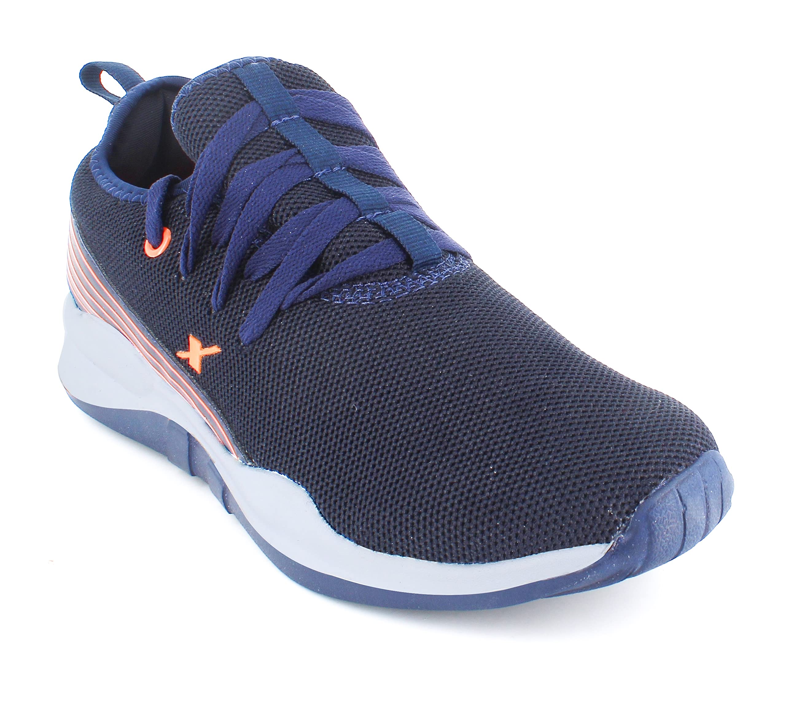 SPARX Men SM-614 Navy Blue Neon Orange Sports Shoes (Size - 9) (B0C5HJSD64) Amazon Price History, Amazon Price Tracker