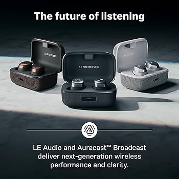 Sennheiser MOMENTUM True Wireless 4 Smart Earbuds with Bluetooth