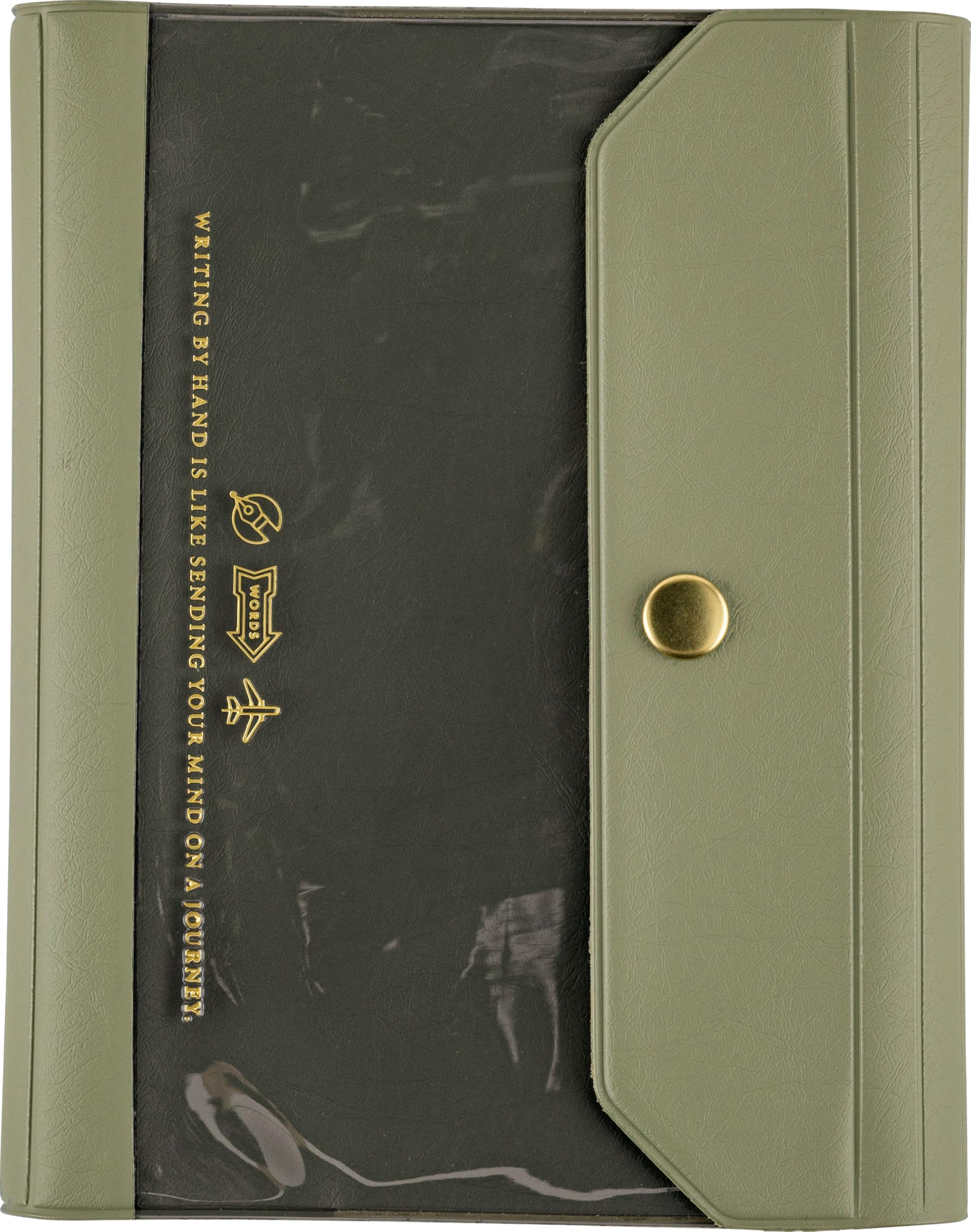 Hobo Planner Original (A6) Notebook Cover Aileron (Olive) : Office Products