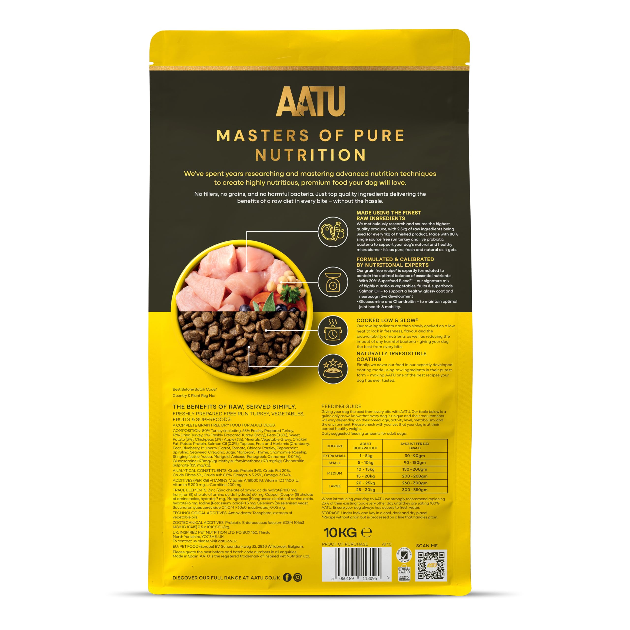 Amazon.co.jp: AATU（アートゥー） ドッグ ドライフード
