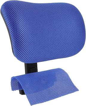 Computer Chair Headrest Pillow Ergonomic Lumbar Support Pad for Office Installation