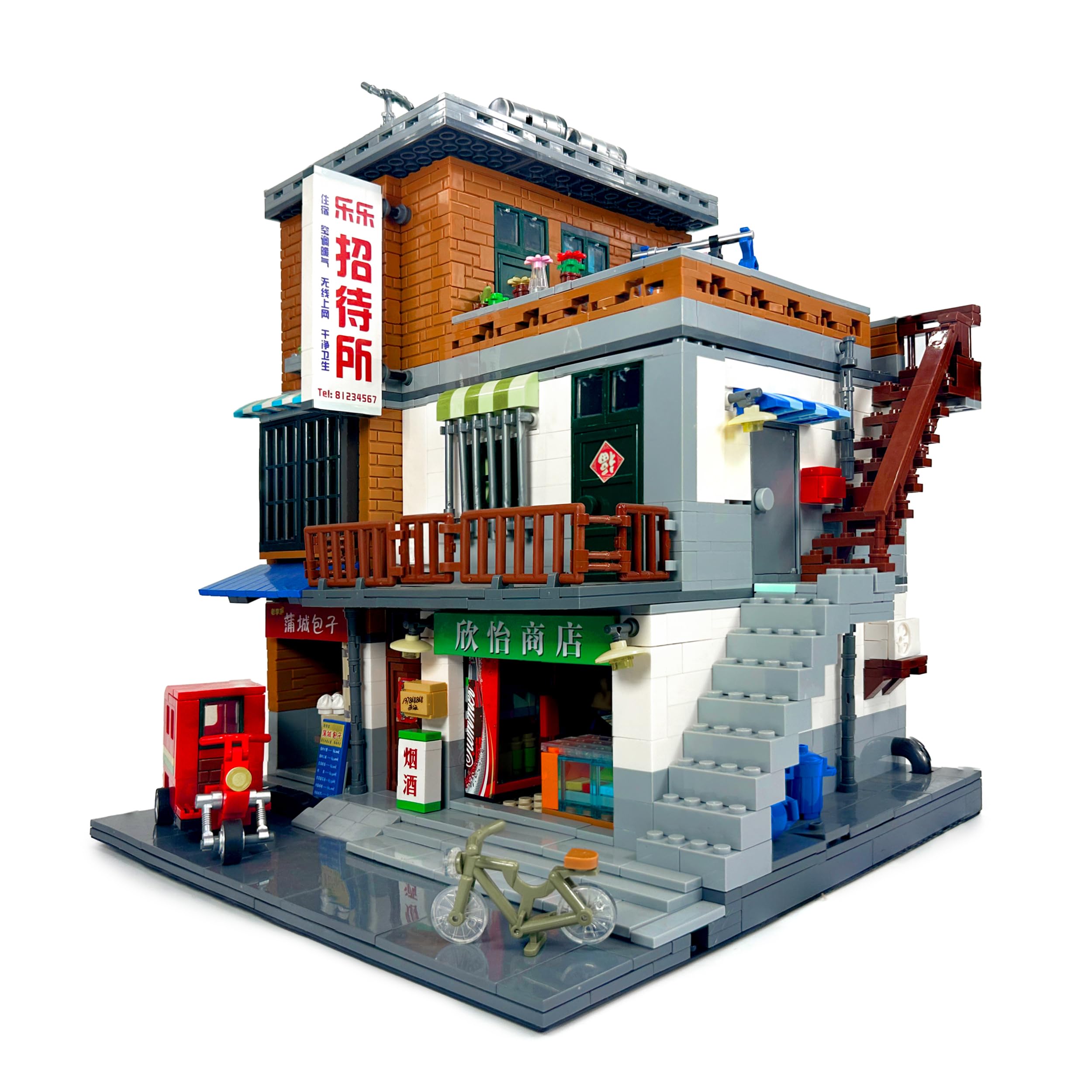 Amazon.com: General Jim's Urban Village City Series – 3-Story