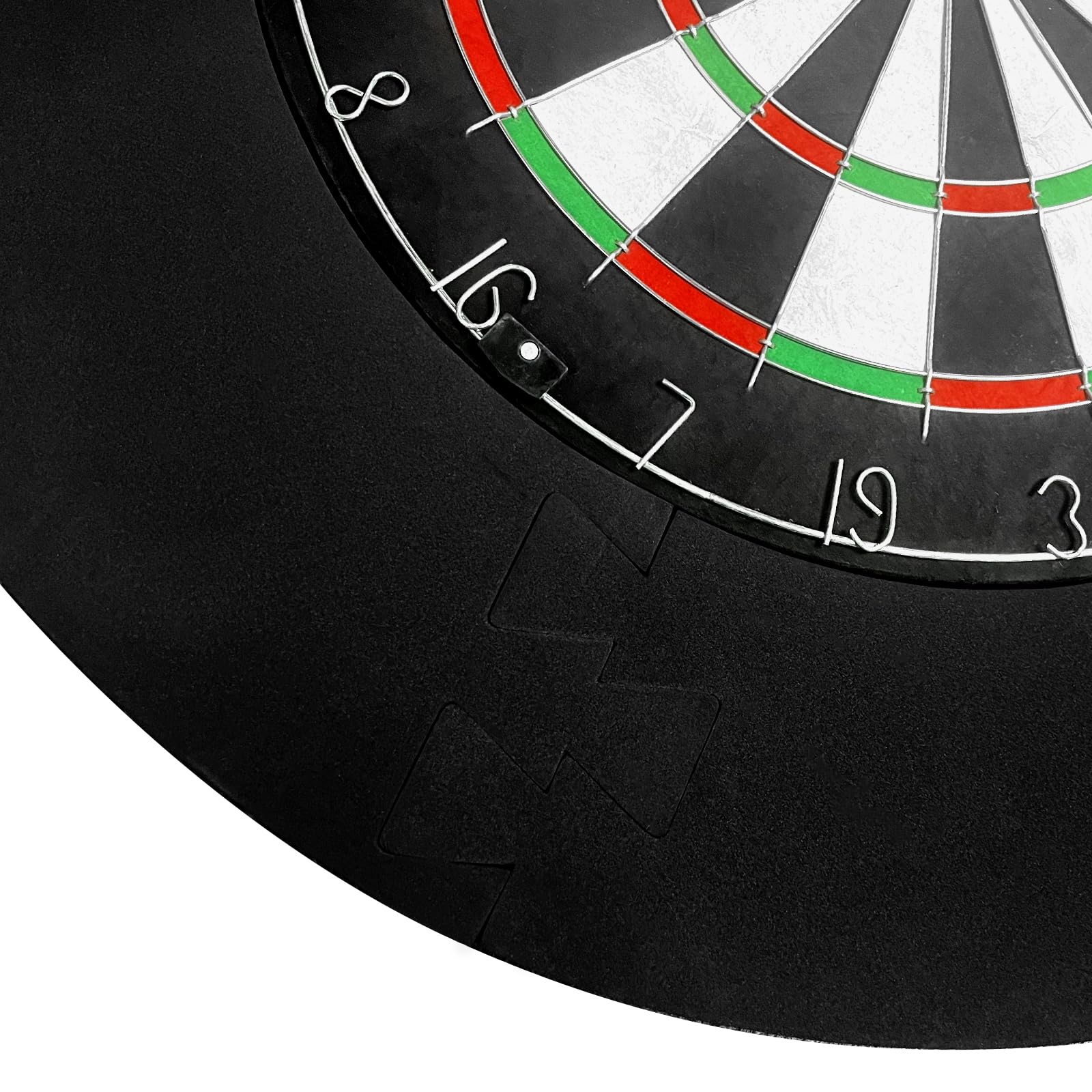 Dartboard Surround Ring passt zu Dartboards mit einem Durchmesser von 18 Zoll/45 cm, eine Dicke von 2,5 cm