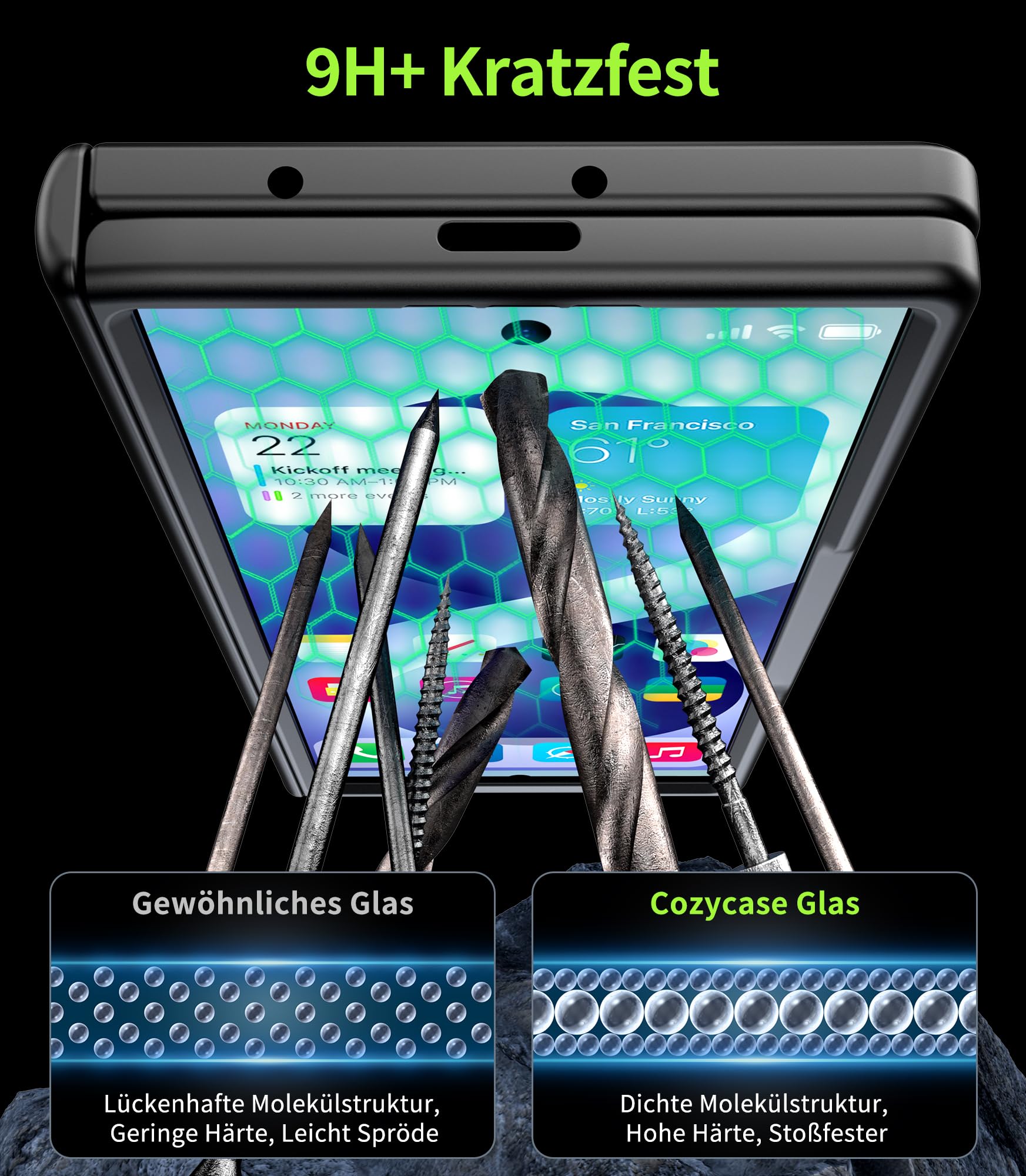 Cozycase TOP Militärschutz 360 Hülle für Samsung Galaxy Z Fold 7/8 Ultra