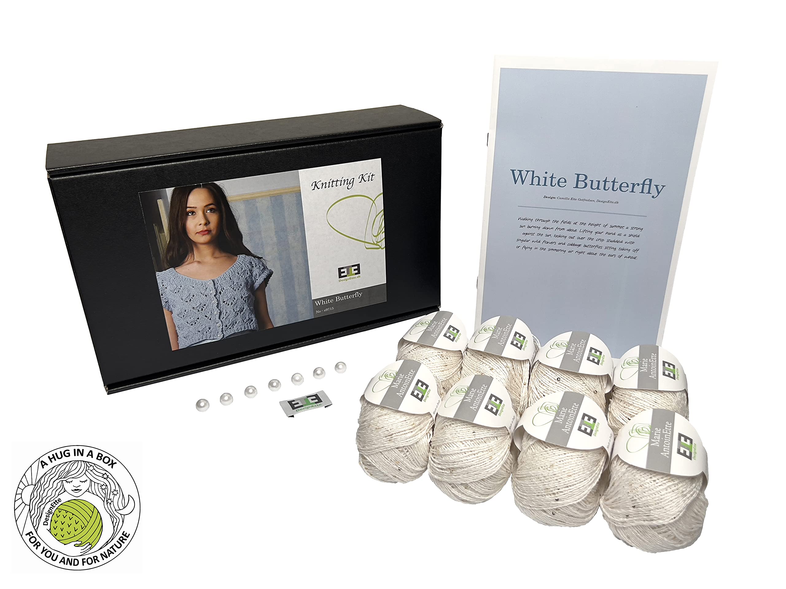 White Butterfly XS/S/M Ecru