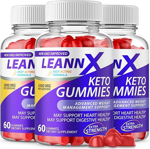 Paquete de 3 gomitas Leannx Keto Leanx Keto Leannx Gomitas Leannx 180 gomitas